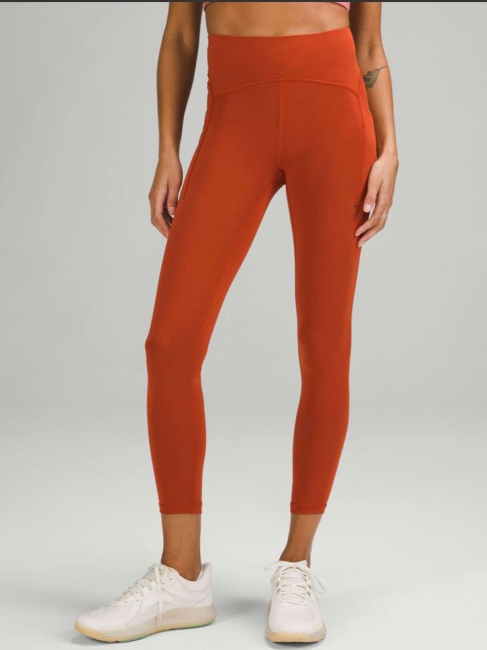 Lululemon Power Thru High Rise Leggings with Pockets size 4 - Picture 3 of 10